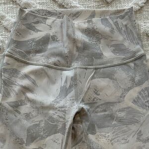 lululemon athletica Gray Patterned Leggings
